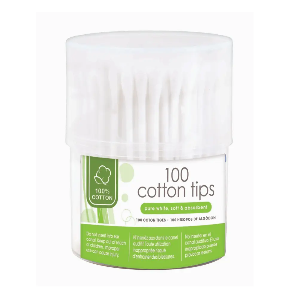 Bông Ngoáy Tai, Cotton Tips, 100 Cái - UNCLE BILLS