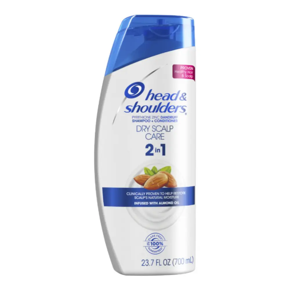 Dầu Gội & Xả Cho Da Đầu Khô, 2 in 1 Shampoo + Conditioner, Dry Scalp Care, 23.7 fl oz (700ml) - HEAD & SHOULDERS