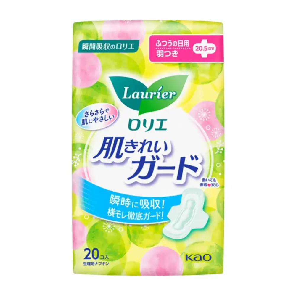 Băng Vệ Sinh Ban Ngày Có Cánh, Sanitary Pads, Day, 2 Gói, 40 Miếng (20.5cm) - LAURIER