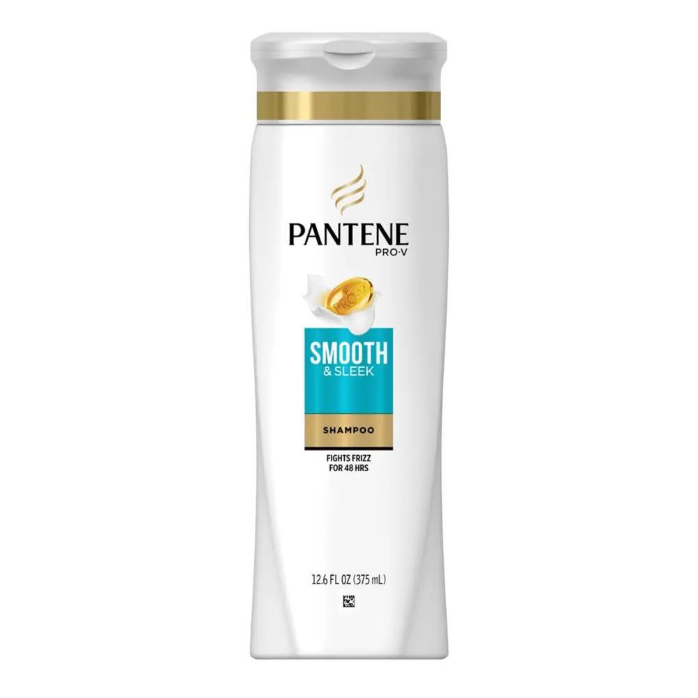 Dầu Gội Bóng Mượt Tóc, Pro-V Shampoo, Smooth & Sleek, 12.6 fl oz (375ml) - PANTENE