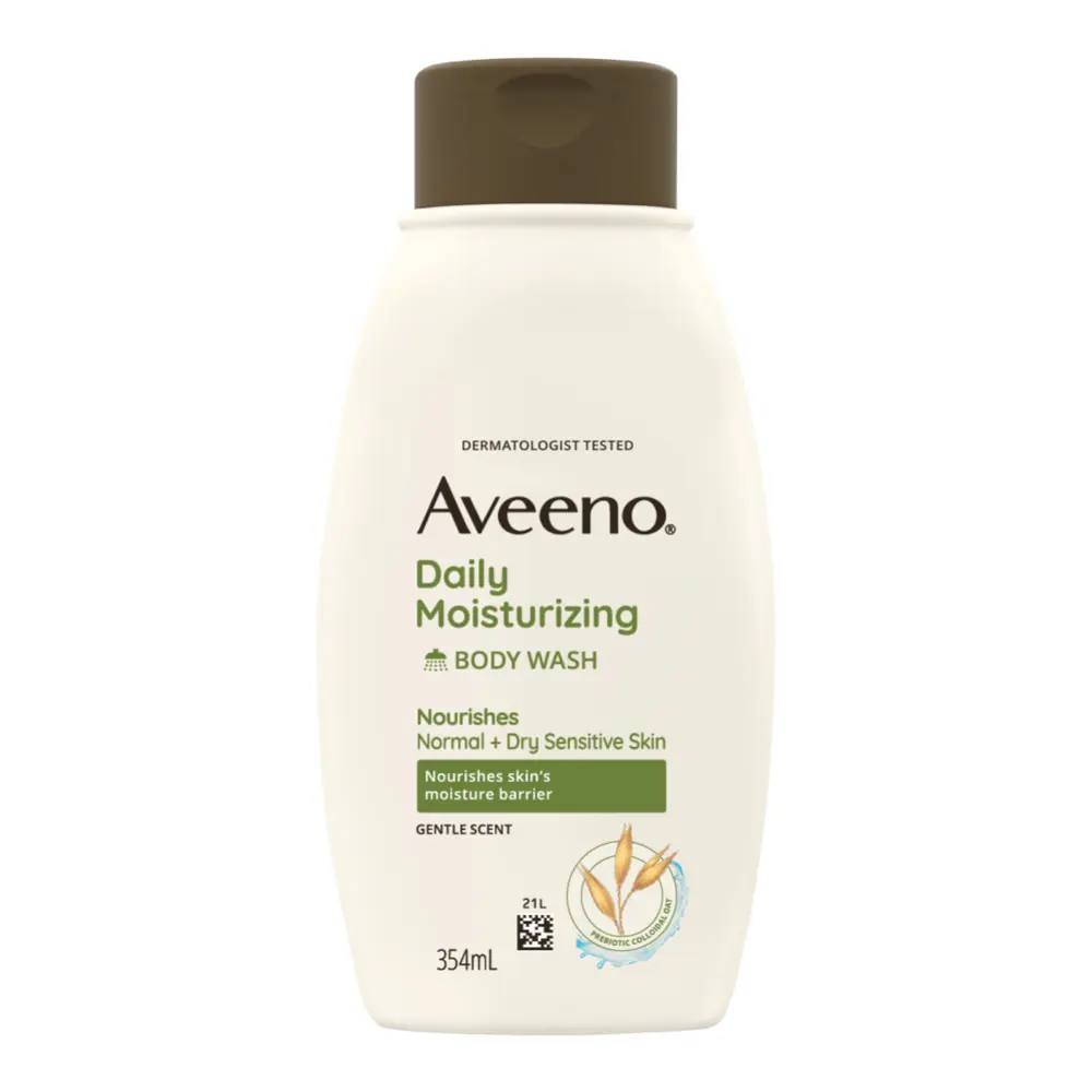 Sữa Tắm Dưỡng Ẩm Hàng Ngày, Daily Moisturising Body Wash, Gentle Scent (354ml) - AVEENO