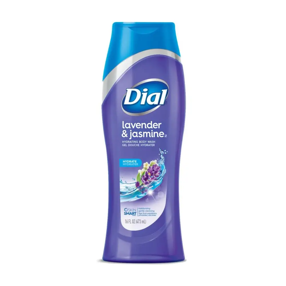 Sữa Tắm Hương Oải Hương & Hoa Nhài, Hydrating Body Wash, Lavender & Jasmine, 16 fl oz (473ml) - DIAL