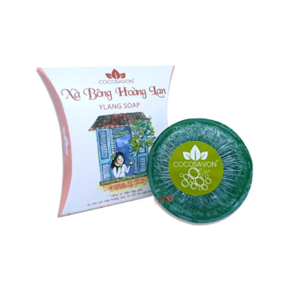 Xà Bông Hoàng Lan, Ylang Soap, 3.5 oz (100g) - COCOSAVON