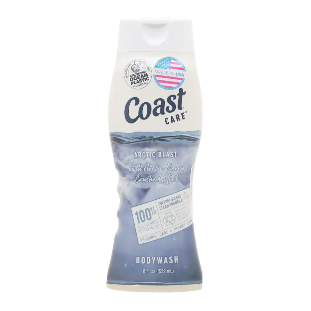 Sữa Tắm Quả Mọng & Bạc Hà, Body Wash, Arctic Blast, with Arctic Berry & Crushed Mint, 18 fl oz (532ml) - COAST