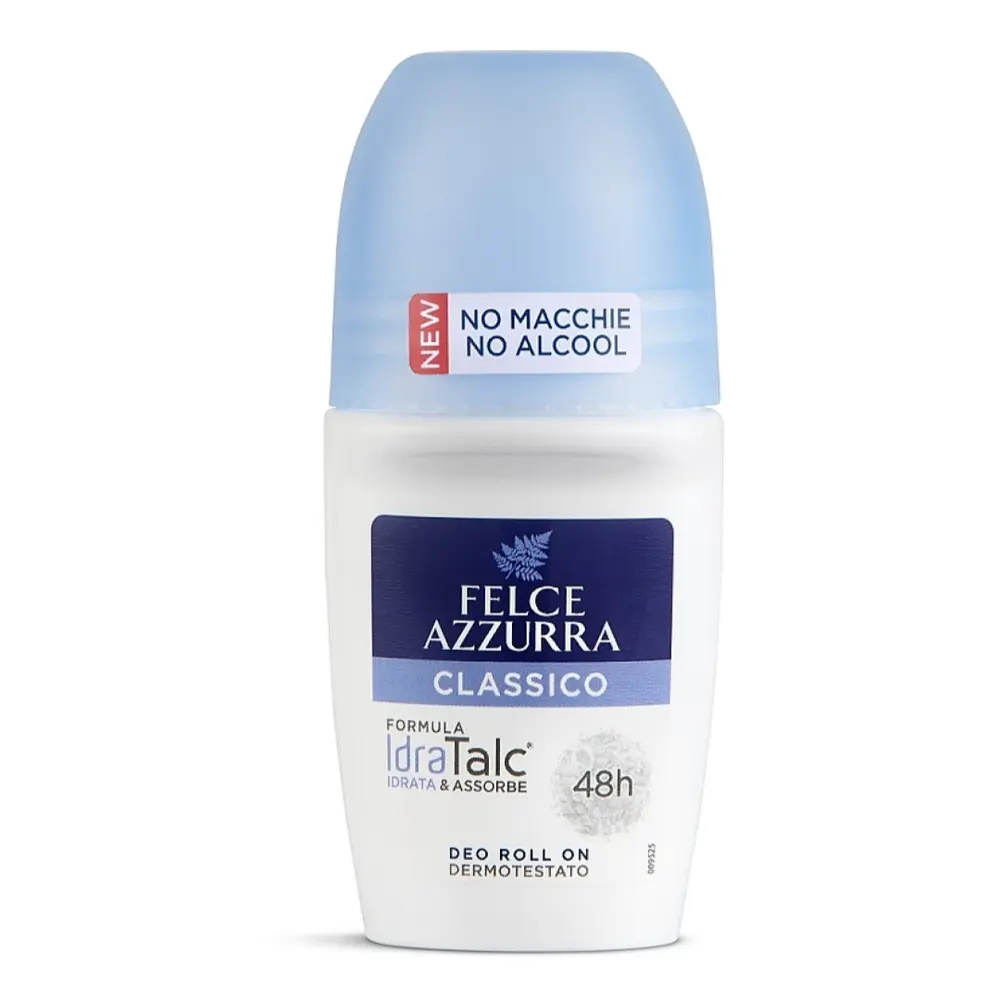 Lăn Khử Mùi Dưỡng Da, Deo Roll On, Classico (50ml) - FELCE AZZURRA