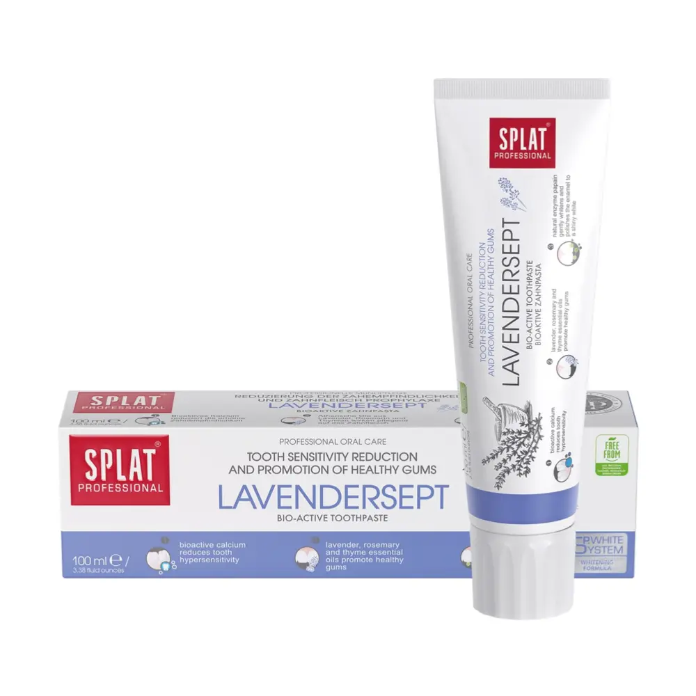 Kem Đánh Răng Bảo Vệ Răng Nhạy Cảm, Lavendersept, Bio-Active Toothpaste (100ml) - SPLAT