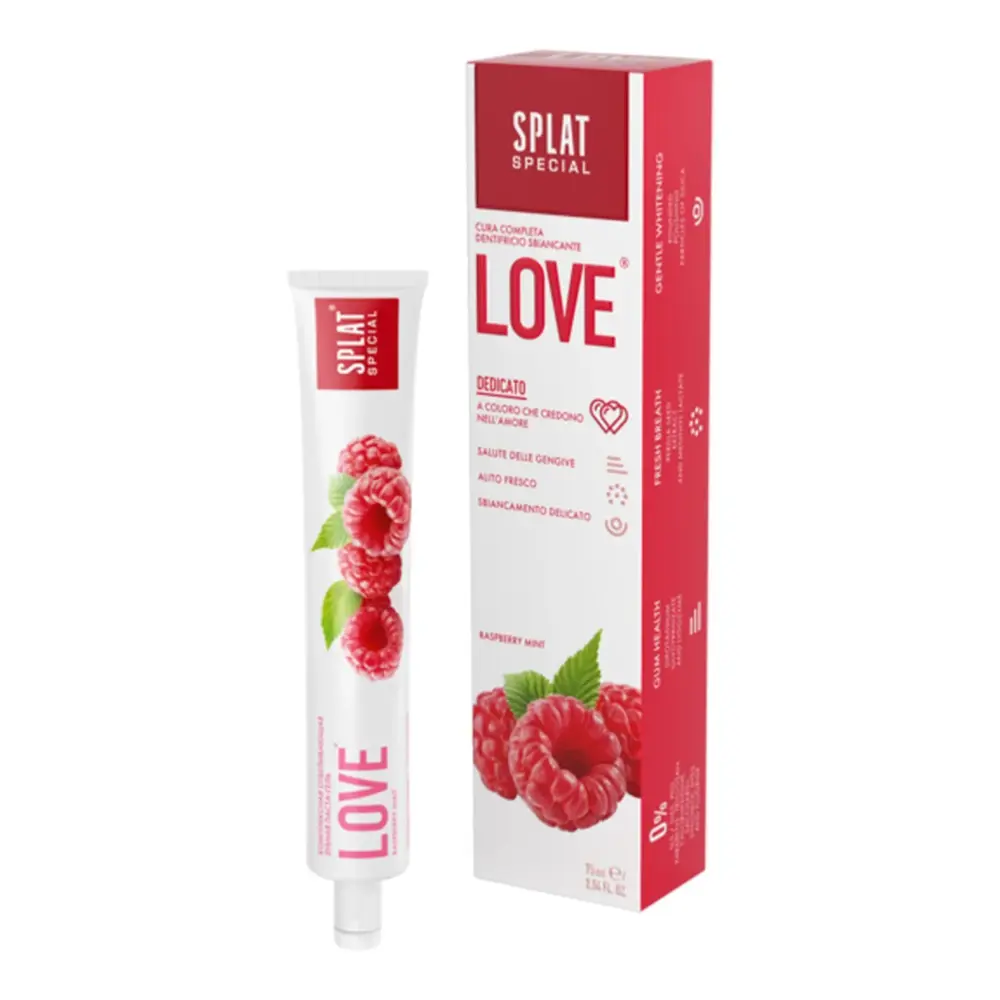 Kem Đánh Răng Bảo Vệ & Làm Trắng Răng, Love Toothpaste, Raspberry Mint (75ml) - SPLAT