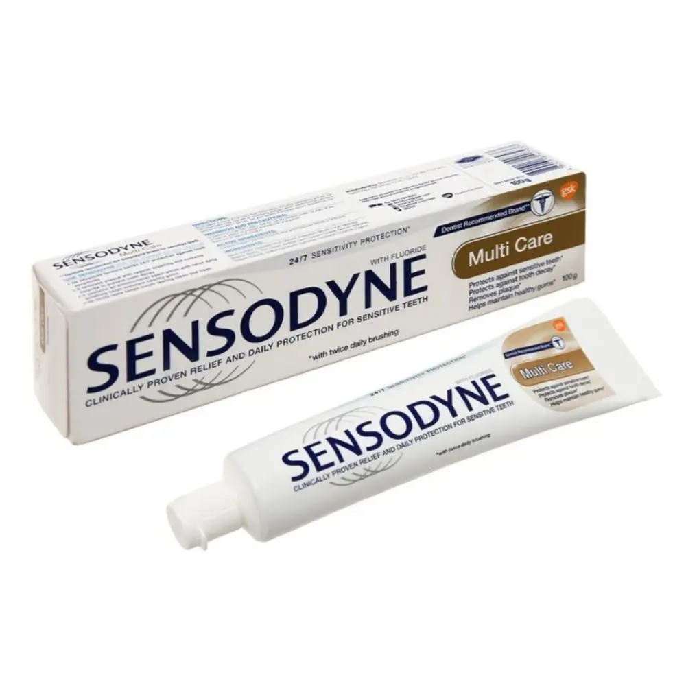Kem Đánh Răng Bảo Vệ Toàn Diện, Multi Care Toothpaste, Sensitive Teeth (100g) - SENSODYNE