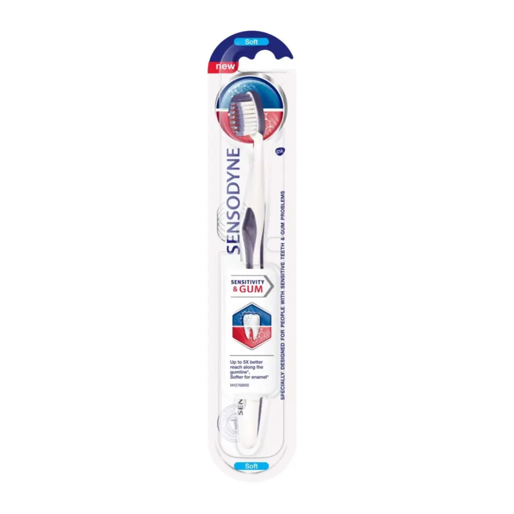 Bàn Chải Đánh Răng Bảo Vệ Nướu, Soft Toothbrush, Sensitivity & Gum - SENSODYNE