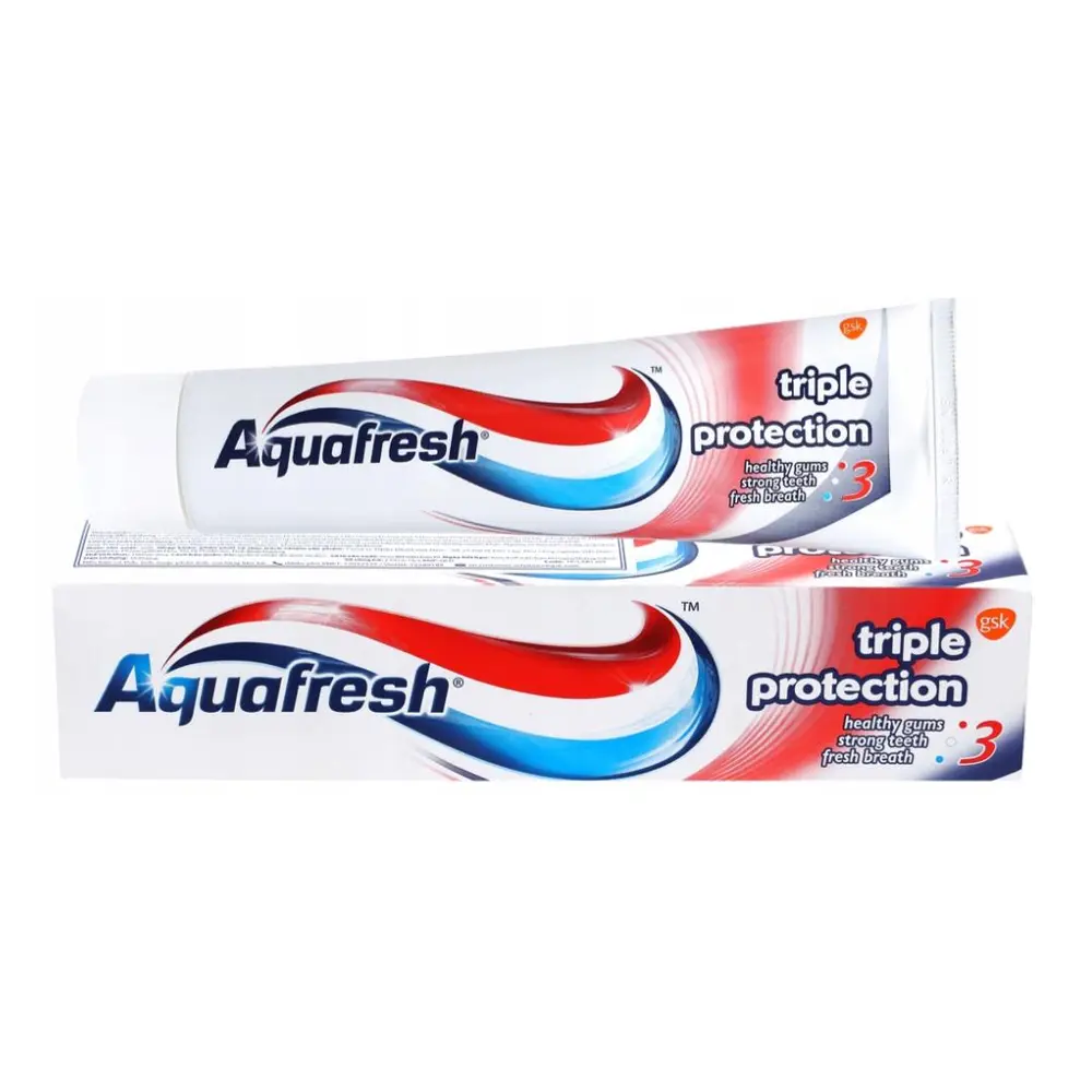 Kem Đánh Răng Bảo Vệ 3 trong 1, Triple Protection Toothpaste (100ml) - AQUAFRESH