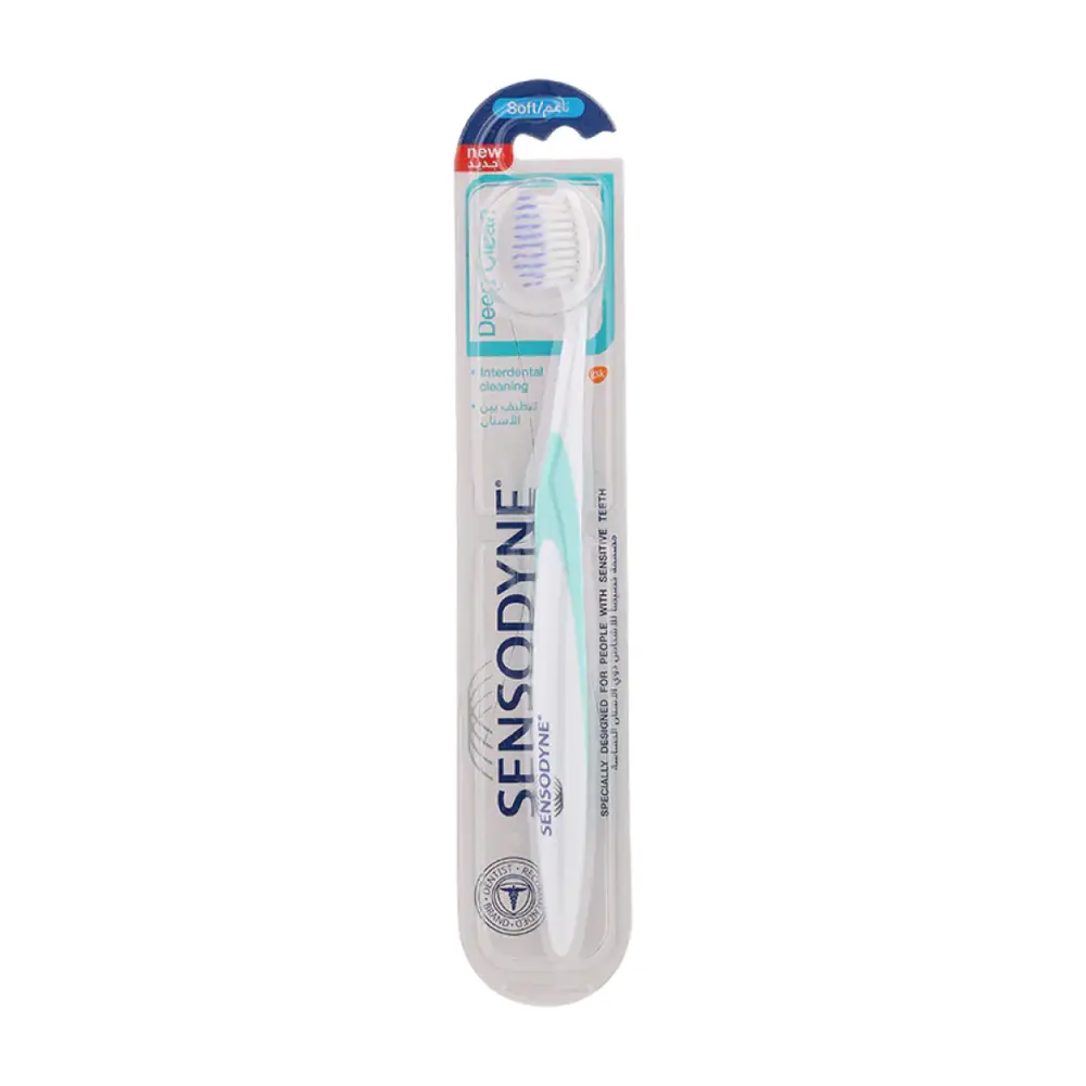 Bàn Chải Đánh Răng Làm Sạch Sâu, Soft Toothbrush, Deep Clean - SENSODYNE