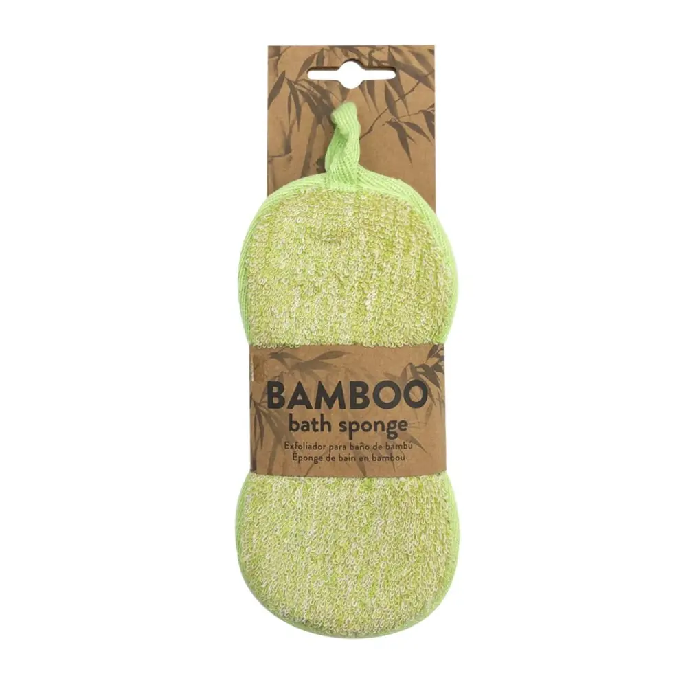 Mút Tắm Tẩy Tế Bào Chết Bằng Sợi Tre, Bamboo Bath Sponge - UNCLE BILLS