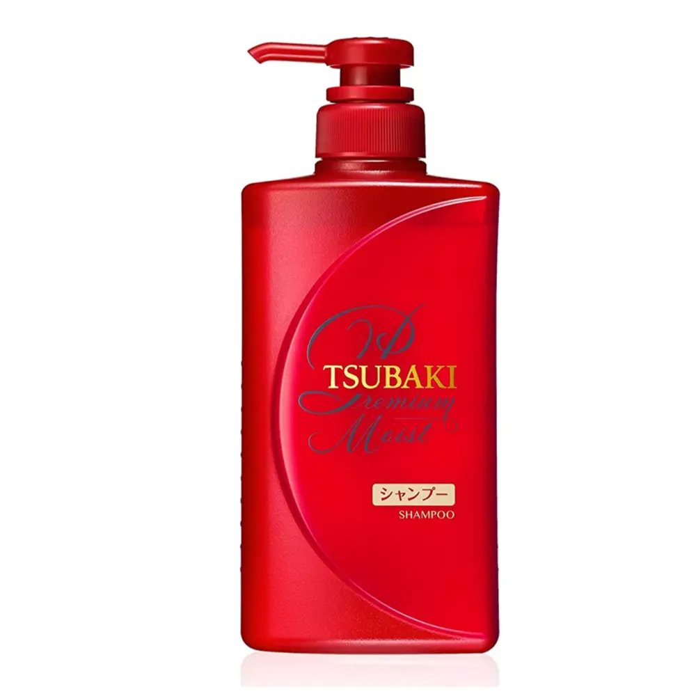 Bộ Dầu Gội Dưỡng Tóc Bóng Mượt & Kem Dưỡng, Combo Premium Moist Shampoo & Treatment (490ml) - TSUBAKI