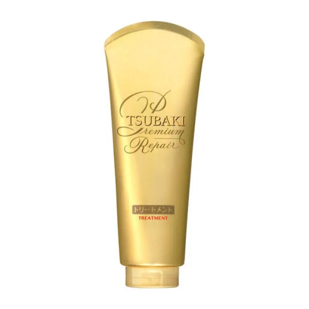 Kem Xả Phục Hồi Hư Tổn & Ngăn Rụng Tóc, Premium Repair Treatment (180g) - TSUBAKI