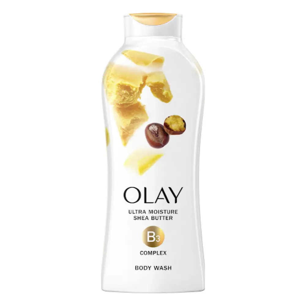 Sữa Tắm Dưỡng Ẩm Bơ Hạt Mỡ, Body Wash, Ultra Moisture Shea Butter, 22 fl oz (650ml) - OLAY