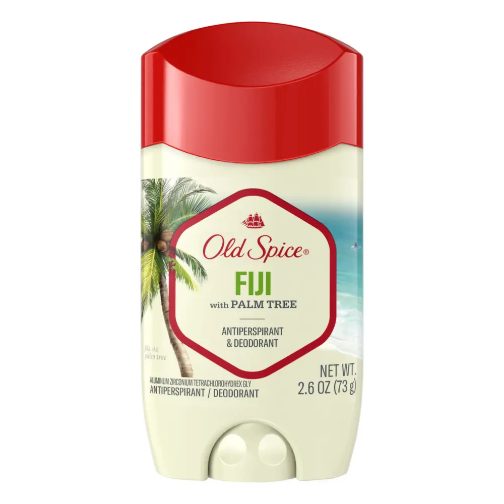 Sáp Khử Mùi Cơ Thể, Anti-Perspirant & Deodorant, Fiji with Palm Tree, 2.6 oz (73g) - OLD SPICE