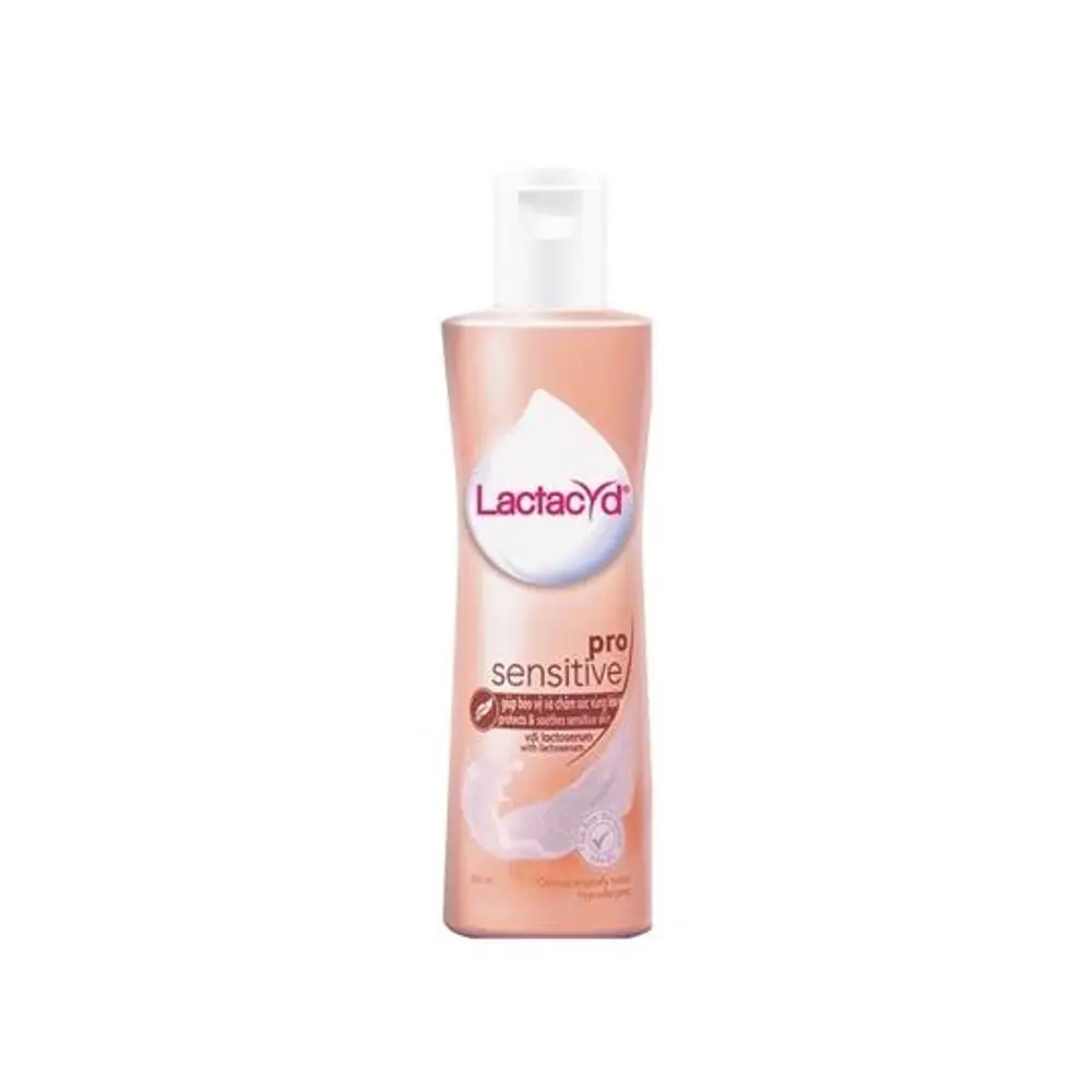 Dung Dịch Vệ Sinh Phụ Nữ, Daily Feminine Wash, Pro Sensitive (150ml) - LACTACYD