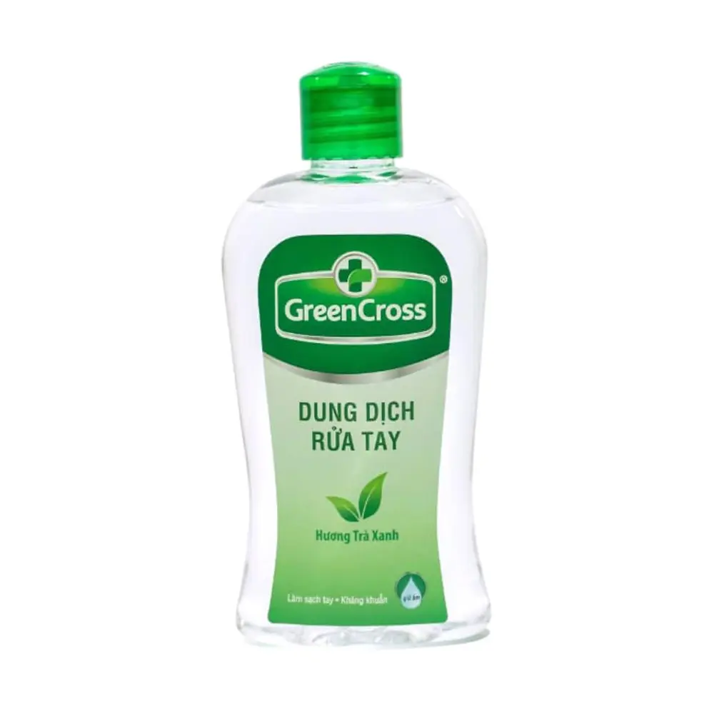 Dung Dịch Rửa Tay Hương Trà Xanh, Gel Hand Sanitizer, Green Tea (250ml) - GREEN CROSS