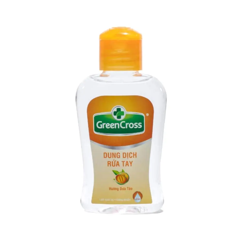 Gel Rửa Tay Hương Dưa Táo, Gel Hand Sanitizer, Melon Apple (100ml) - GREEN CROSS