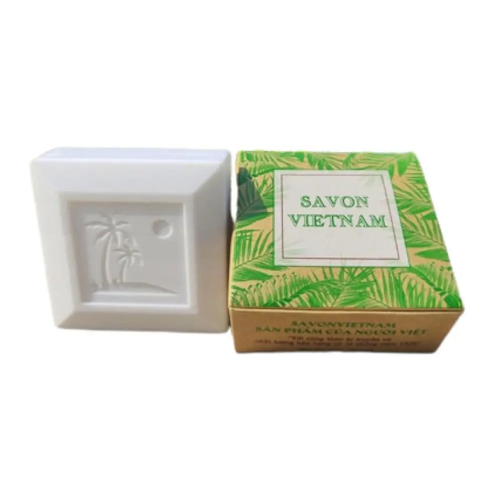 Xà Bông Cục Savon Việt Nam, Savon Vietnam Soap (90g) - COCOSAVON