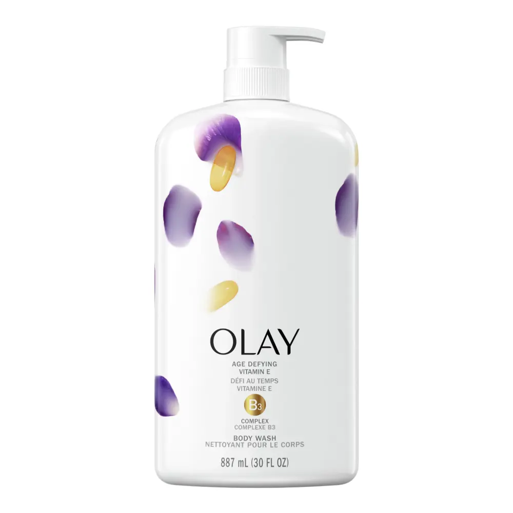 Sữa Tắm Ngăn Ngừa Lão Hoá, Body Wash, Age Defying Vitamin E, 30 fl oz (887ml) - OLAY