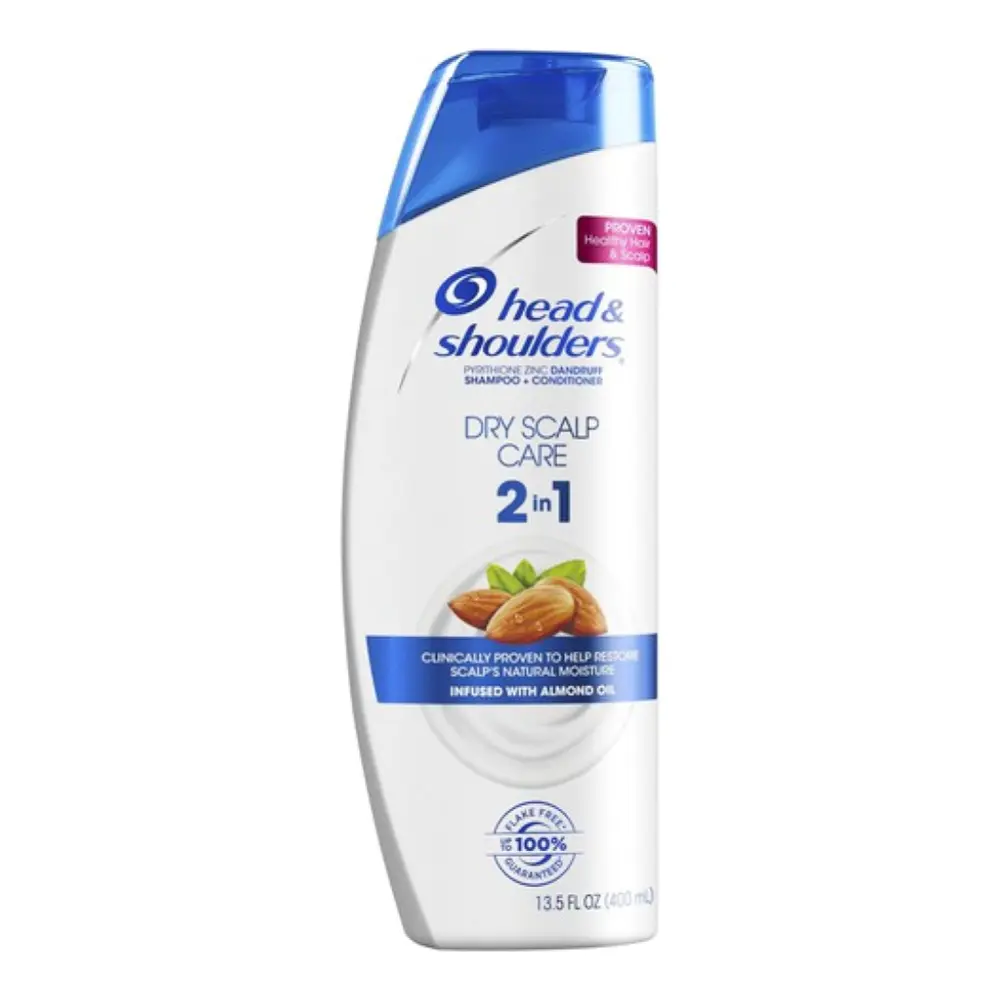 Dầu Gội & Xả Cho Da Đầu Khô, 2 in 1 Shampoo + Conditioner, Dry Scalp Care, 13.5 fl oz (400ml) - HEAD & SHOULDERS
