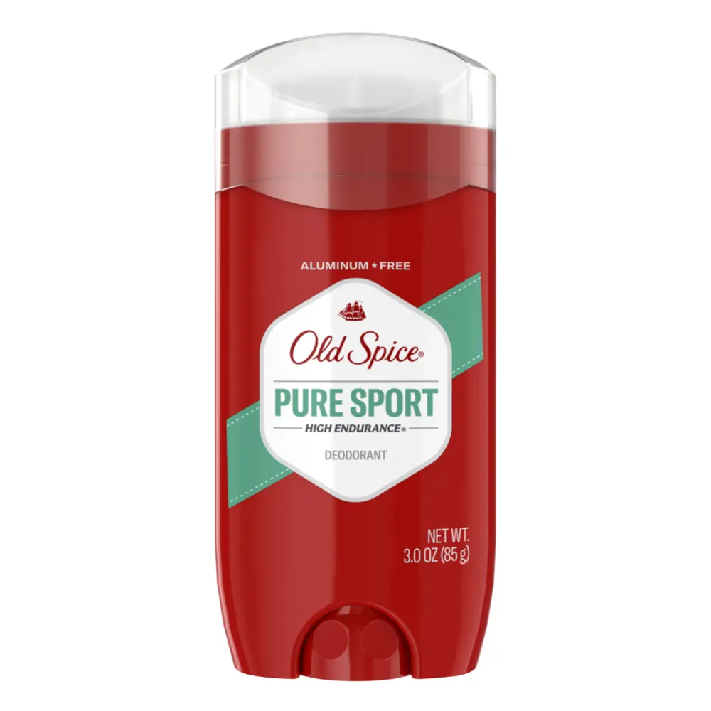 Sáp Khử Mùi Cơ Thể, High Endurance Deodorant, Pure Sport, Aluminum Free, 3 oz (85g) - OLD SPICE