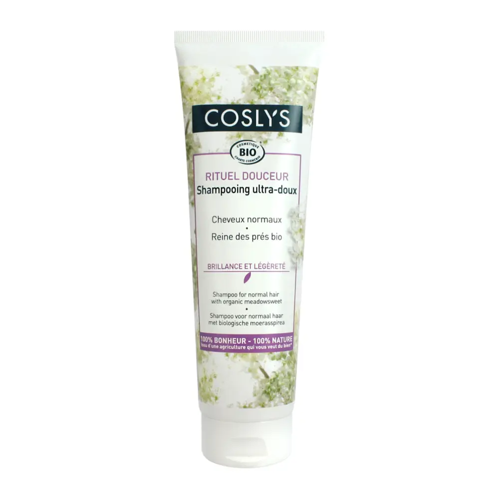 Dầu Gội Hữu Cơ Chiết Xuất Cây Râu Dê, Normal Hair Shampoo with Organic Meadowsweet (250ml) - COSLYS