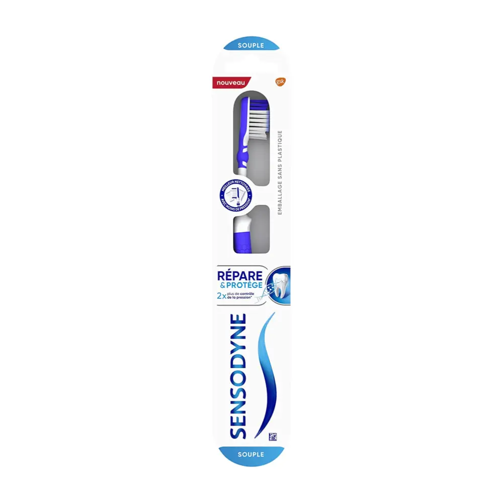 Bàn Chải Đánh Răng Bảo Vệ Răng, Extra Soft Toothbrush, Repair & Protect - SENSODYNE