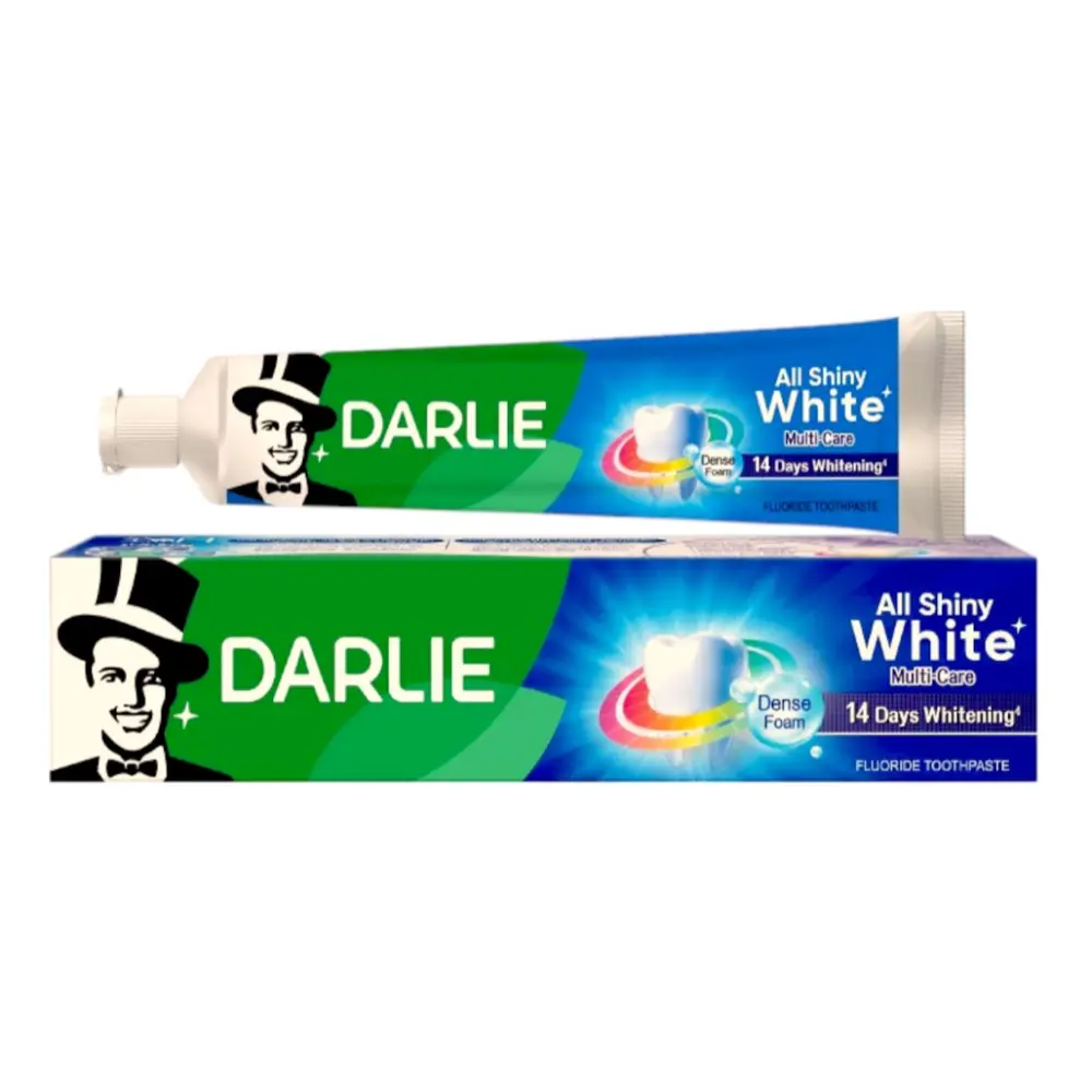 Kem Đánh Răng Trắng Sáng Chăm Sóc Toàn Diện, All Shiny White, Multi-Care Fluoride Toothpaste (140g) - DARLIE