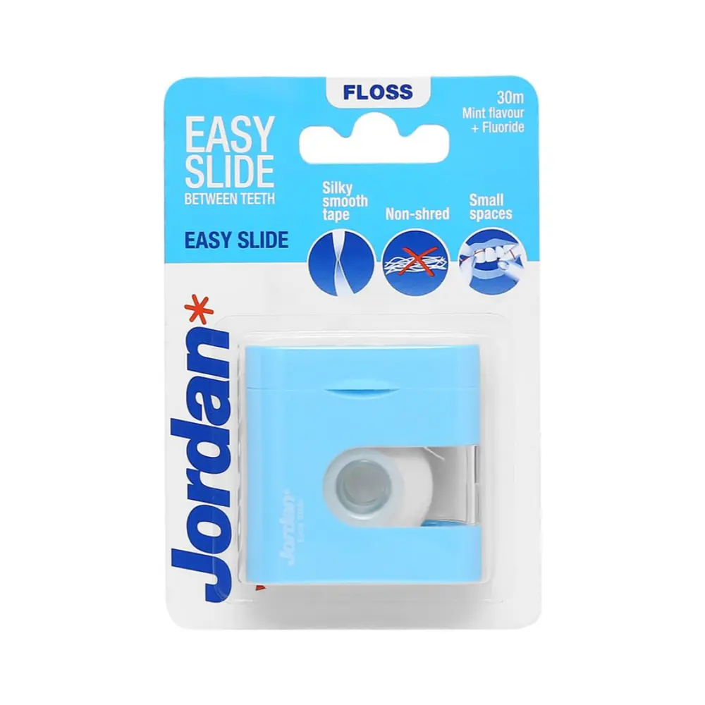 Chỉ Nha Khoa, Easy Slide Dental Floss, Silky & Smooth Tape (30m) - JORDAN