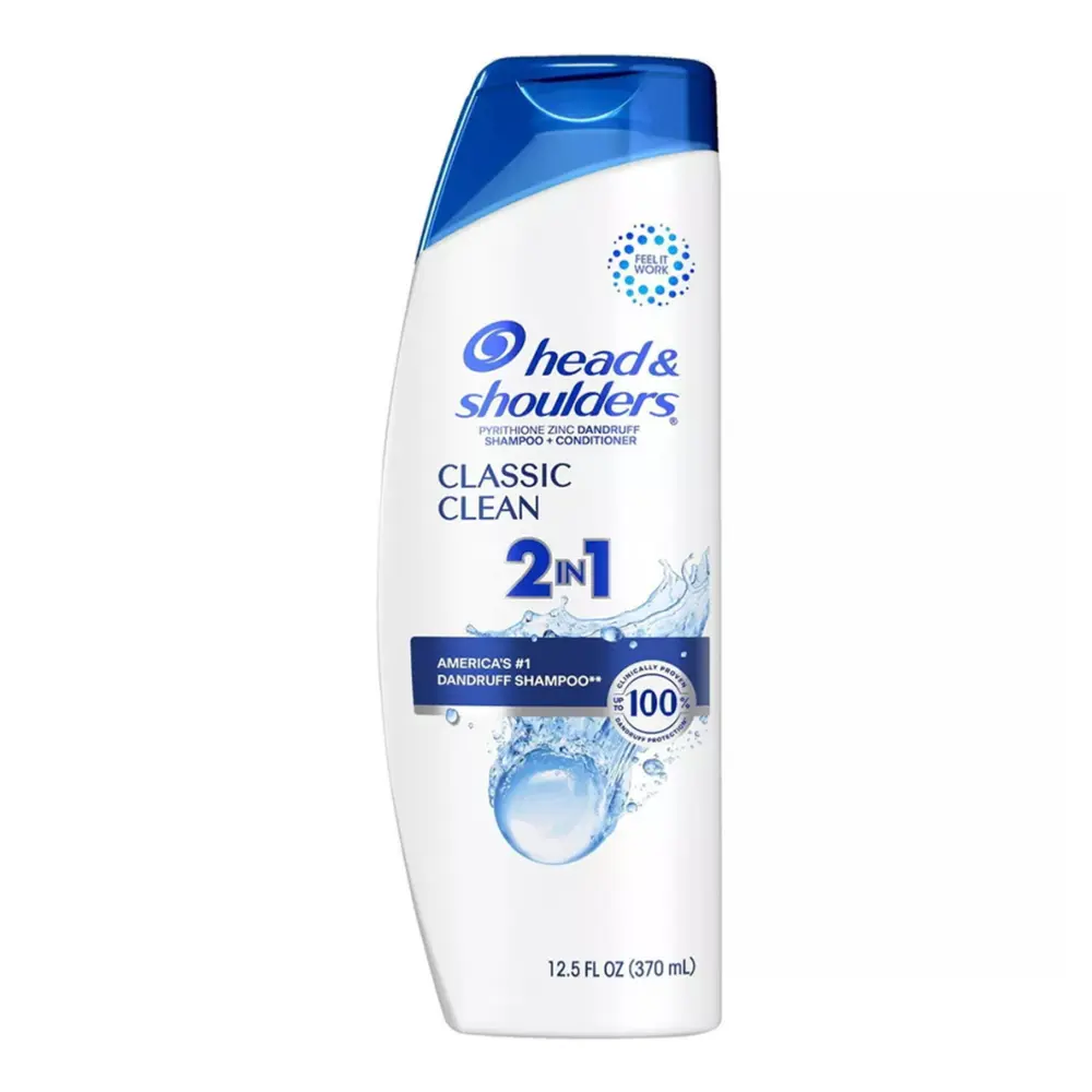 Dầu Gội & Xả Sạch Gàu, 2 in 1 Shampoo + Conditioner, Classic Clean, 12.5 fl oz (370ml) - HEAD & SHOULDERS
