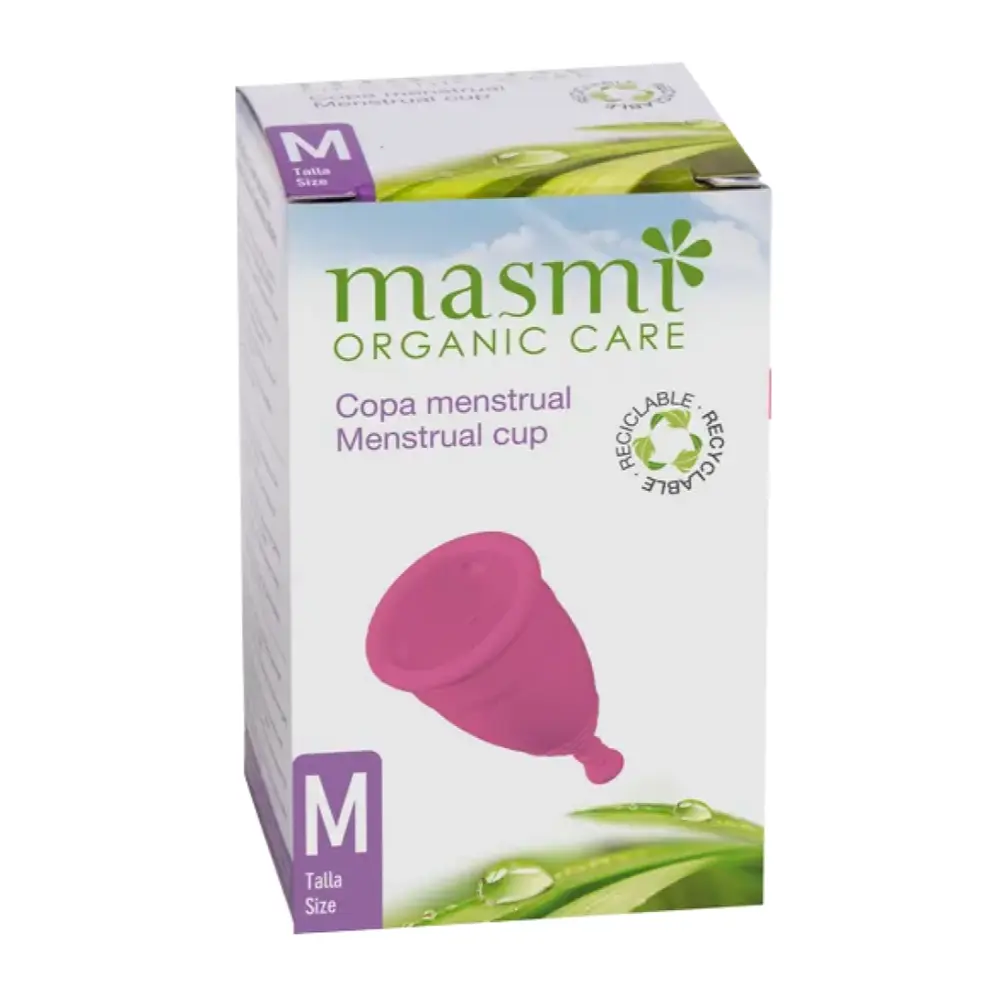 Cốc Nguyệt San Hữu Cơ, Organic Care, Menstrual Cup, Size M - MASMI