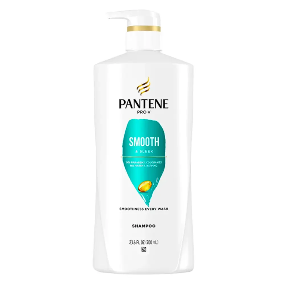 Dầu Gội Bóng Mượt Tóc, Pro-V Shampoo, Smooth & Sleek, 23.6 fl oz (700ml) - PANTENE