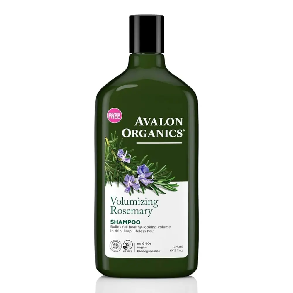 Dầu Gội Hữu Cơ Lá Hương Thảo Làm Phồng Tóc, Shampoo, Volumizing Rosemary, 11 fl oz (325ml) - AVALON ORGANICS
