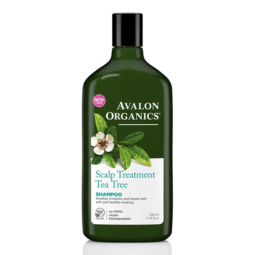 Dầu Gội Hữu Cơ Hương Tràm Trà Chăm Sóc Da Đầu, Shampoo, Scalp Treatment Tea Tree, 11 fl oz (325ml) - AVALON ORGANICS