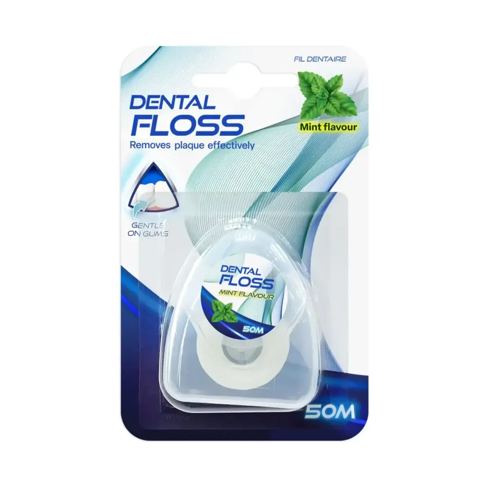 Chỉ Nha Khoa Hương Bạc Hà, Dental Floss, Mint Flavour (50m) - UNCLE BILLS