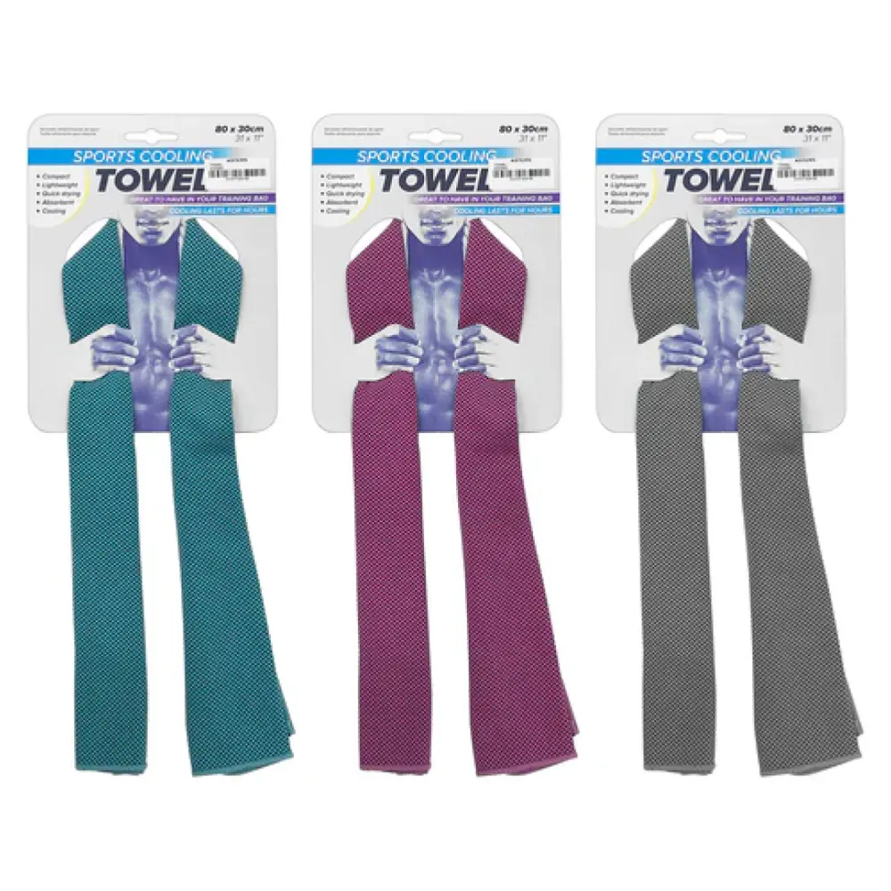 Khăn Lạnh Thể Thao, Sports Cooling Towel, Multicolor (80 x 30cm) - UNCLE BILLS