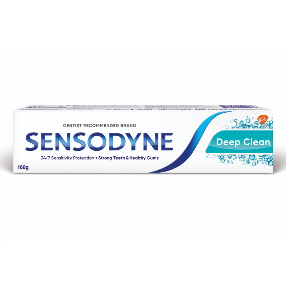 Kem Đánh Răng Làm Sạch Sâu, Deep Clean Toothpaste (160g) - SENSODYNE