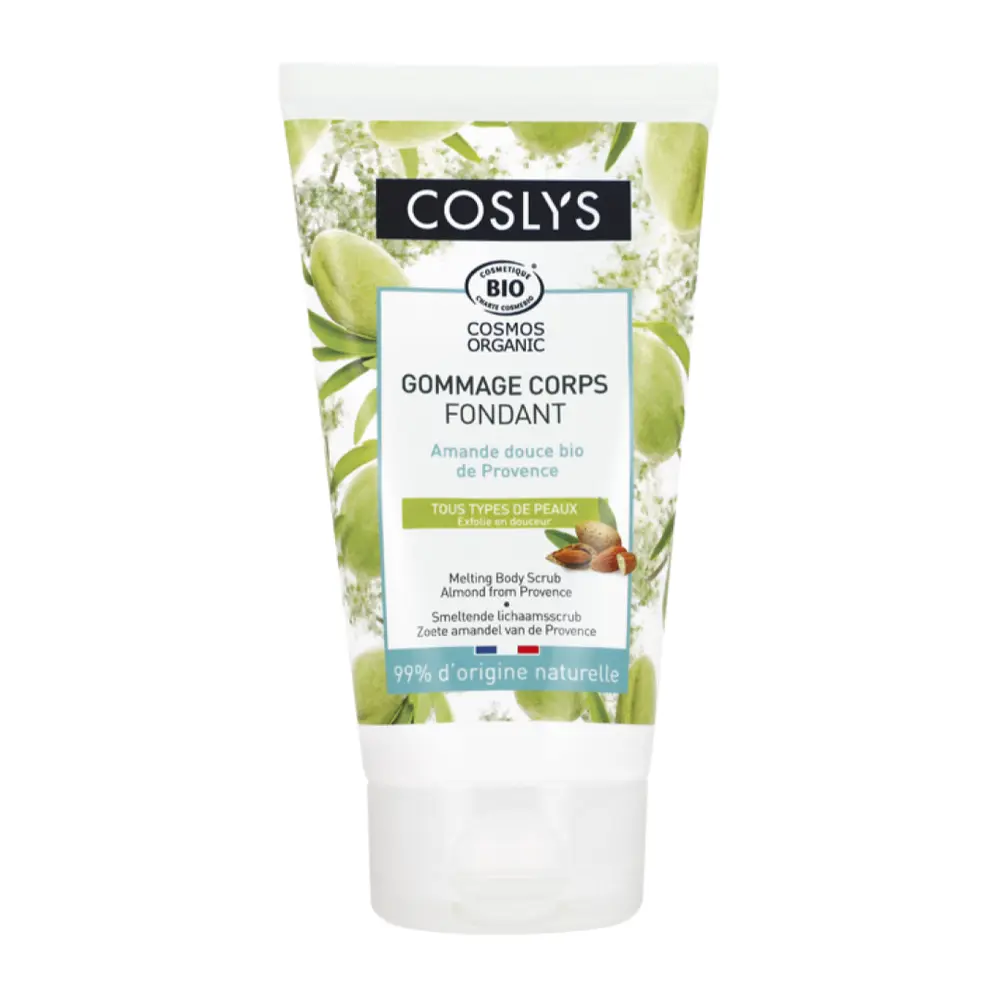 Tẩy Tế Bào Chết Hữu Cơ Chiết Xuất Hạnh Nhân, Melting Body Scrub, Almond from Provence (150g) - COSLYS