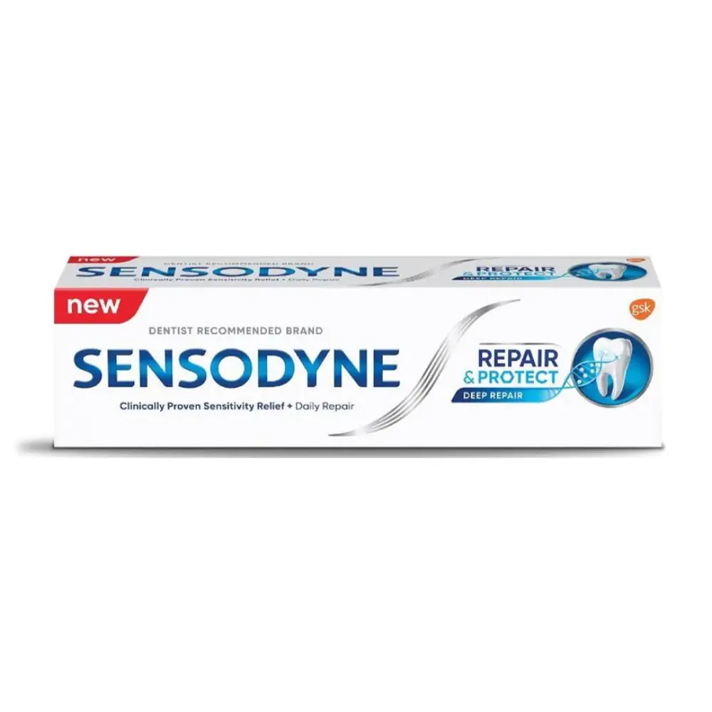 Kem Đánh Răng Phục Hồi & Bảo Vệ Răng, Repair & Protect, Deep Repair Toothpaste (100g) - SENSODYNE