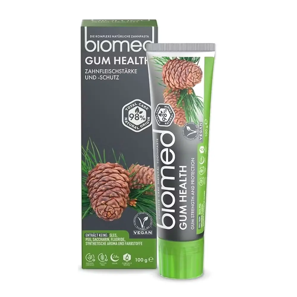 Kem Đánh Răng Làm Khỏe & Bảo Vệ Nướu, Gum Health, Complete Care Natural Toothpaste, Sage Eucalyptus Rosemary & Cedar (100g) - BIOMED