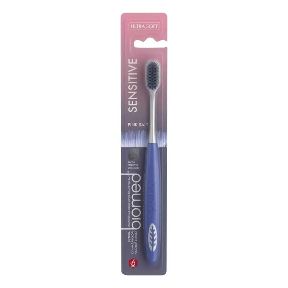 Bàn Chải Đánh Răng Mềm Dịu, Complete Care Toothbrush Pink Salt, Sensitive, Ultra Soft - BIOMED