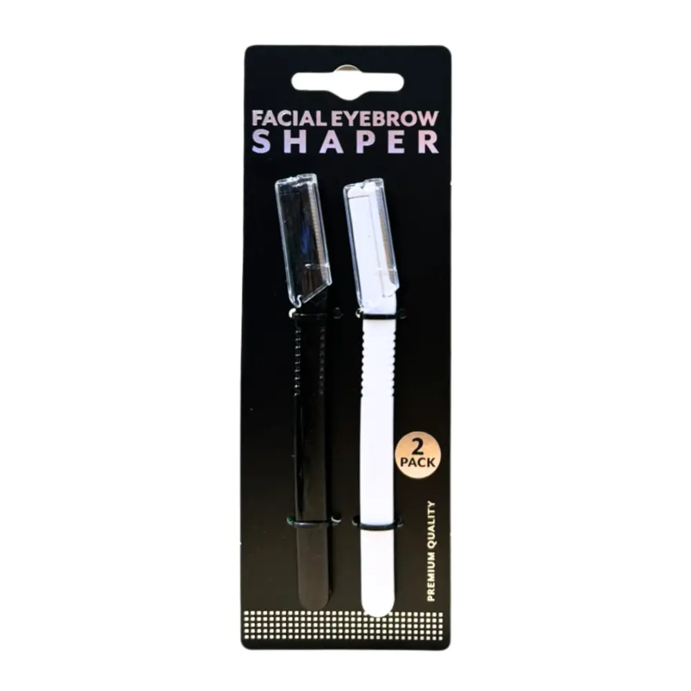 Bộ Dụng Cụ Cạo Lông Mày, Facial Eyebrow Shaper, 2 Cái - UNCLE BILLS
