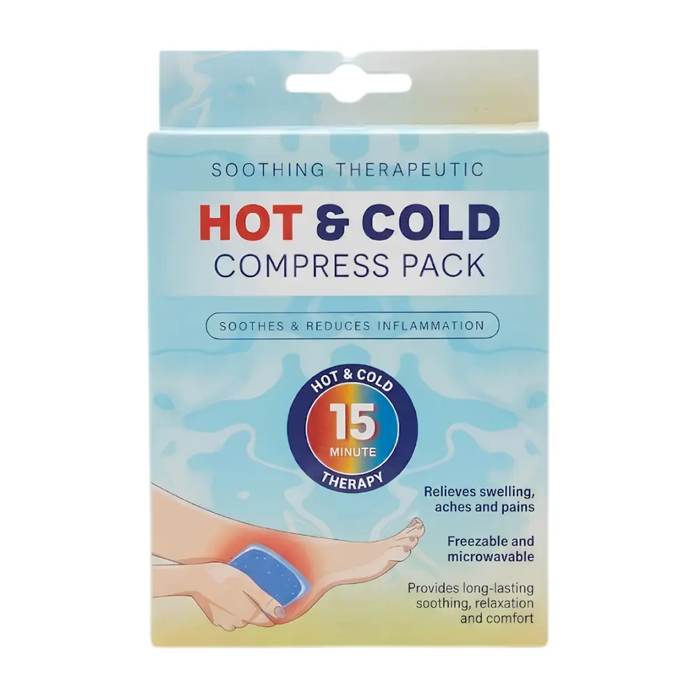 Gel Nóng Lạnh Chườm Giảm Đau & Sưng, Hot & Cold Compress Pack (12 x 15mm) - UNCLE BILLS