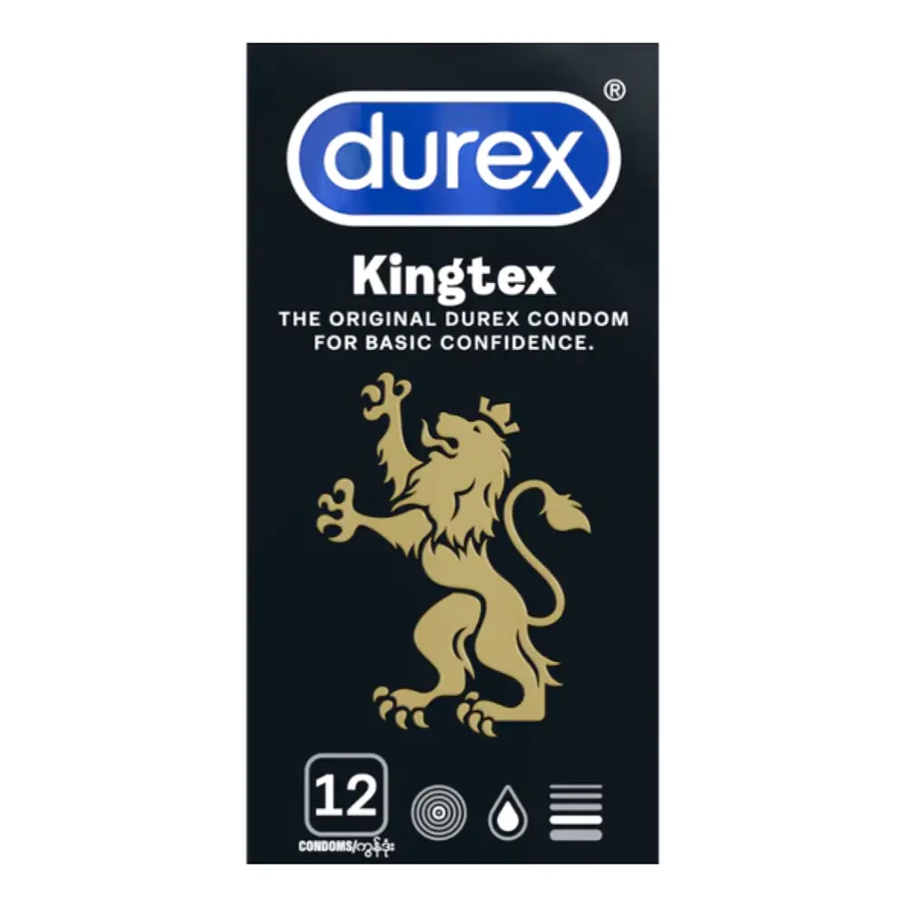 Bao Cao Su, Kingtex Condoms, 12 Cái - DUREX