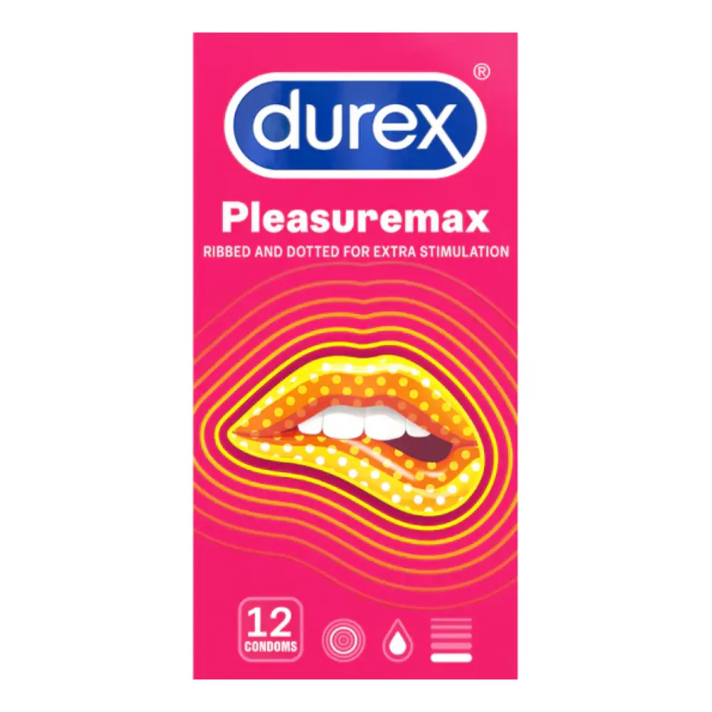 Bao Cao Su, Pleasuremax Condoms, 12 Cái - DUREX