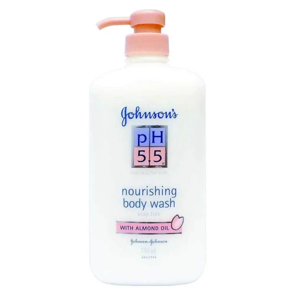 Sữa Tắm Cân Bằng & Nuôi Dưỡng Da Tinh Dầu Hạnh Nhân, pH 5.5, Nourishing Body Wash with Almond Oil (750ml) - JOHNSON'S