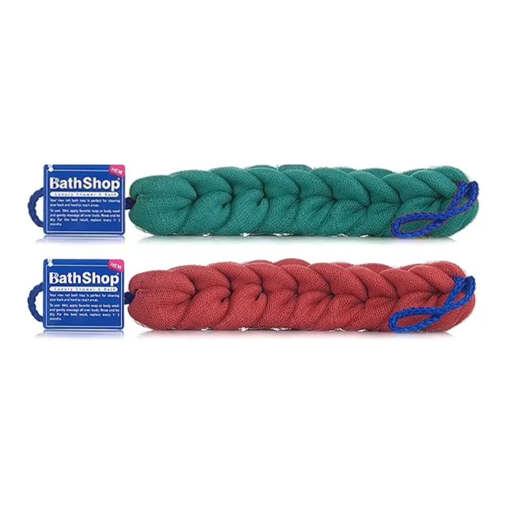 Dây Bông Tắm, Long Stretch Back Sponge (8 x 9 x 45cm) - BATHSHOP