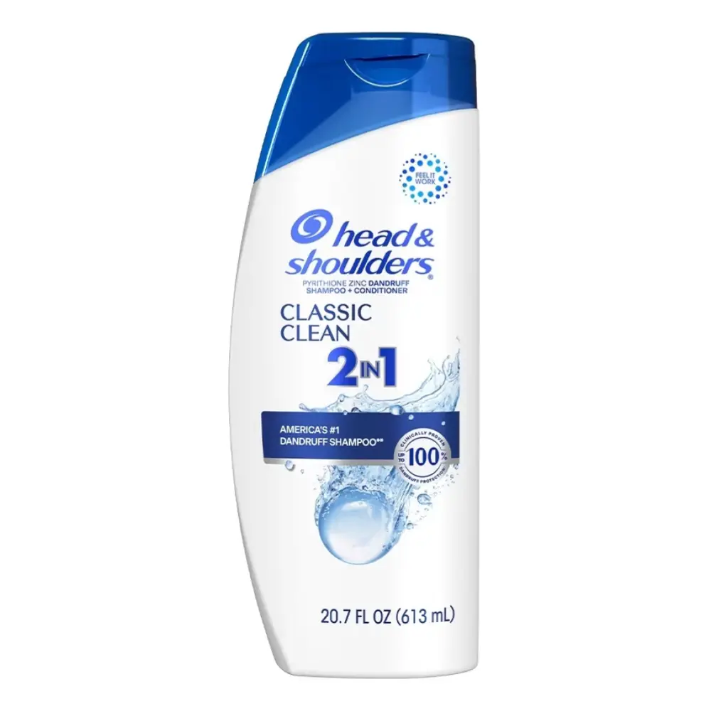 Dầu Gội & Xả Sạch Gàu, 2 in 1 Shampoo + Conditioner, Classic Clean, 20.7 fl oz (613ml) - HEAD & SHOULDERS